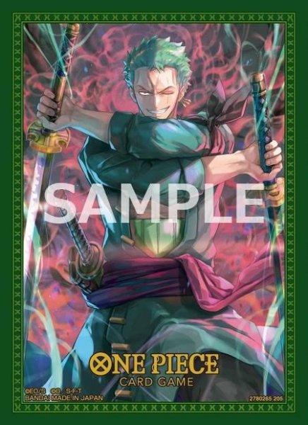 画像1: 【70枚入り】オフィシャルカードスリーブ11 ロロノア・ゾロ【スリーブ】【未開封】【42】 (1)
