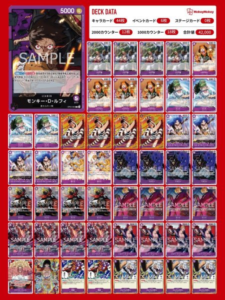 画像1: 【デッキ販売】紫ルフィ (1)